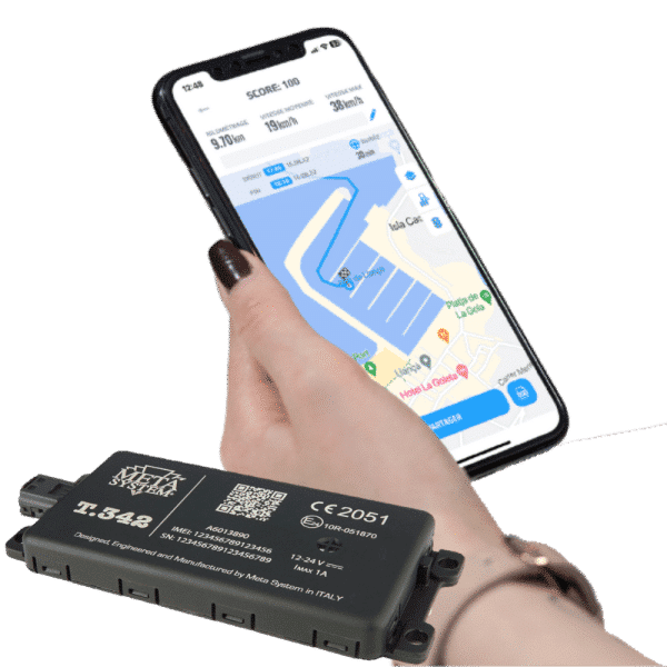 GPS tracker with mobile application