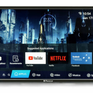 Smart TV Android 23,6” certifiée ECE – Spéciale installation à bord